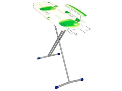 Доска гладильная НИКА 1,фанера 1225х345, подрукавник, подставка п/утюг, цвета в ассортименте NIKA Н1