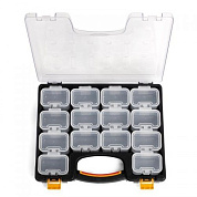 Кейс-органайзер с 14 сменными модулями, серия «ПРОФИ» КВТ К-02