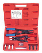 Набор разжимов стопорных колец со сменными губками, сжим/разжим, прямой/угловой 265 мм 20 пр Force 920U2