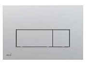 Кнопка для инсталляции, хром-матовая, Alcaplast M572