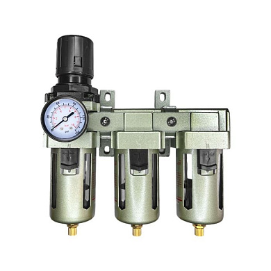 Фильтр-влагоотделитель 1/2" комбинированный (25 мкм + 5 мкм + 5 мкм) HOREX AW-AF-AF4000-04