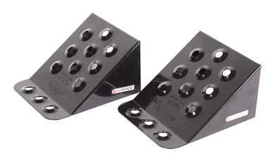 Башмак противооткатный металлический для грузовых а/м 230х200х125 мм, 2 шт Forsage F-TRF3555 BIG