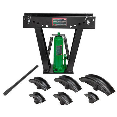 Трубогиб гидравлический вертикальный 12 т, 1/2'', 3/4'', 1'', 1 1/4'', 1 1/2'', 2'' RockForce RF-03003-3