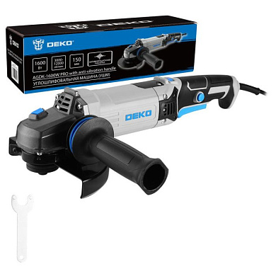 Углошлифмашина AGDK-1600W PRO DEKO 084-1081