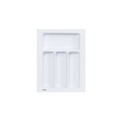 Лоток для столовых приборов 400 LINER 320*430, белый AKS 117208