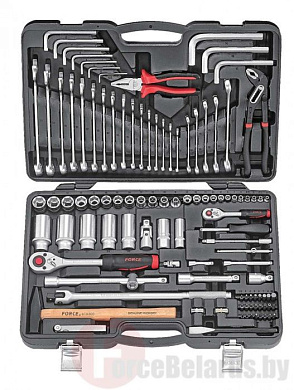 Набор инструментов 107 пр. 1/4''&1/2'' 12-гр. Force 41071-9