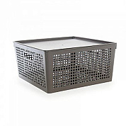Корзинка с крышкой 310×310×150 12 л. «Traymix» Полимербыт 4346580