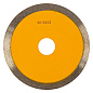 Диск алмазный отрезной 115 х 22,2 мм, сплошной, супертонкий, горячий пресс, мокрое резание Denzel 73043