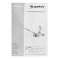 Домкрат гидравлический подкатный, 2 т, высота подъема 135-385 мм, в пластиковый кейсе Matrix Master