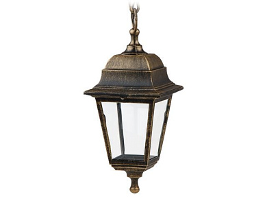 Светильник садово-парковый подвесной "Адель", черный под бронзу, НСУ 04-60-001, Юпитер JP1403