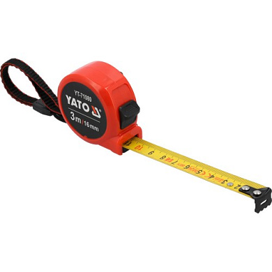 Рулетка стальная 3мх16 мм Yato YT-71080
