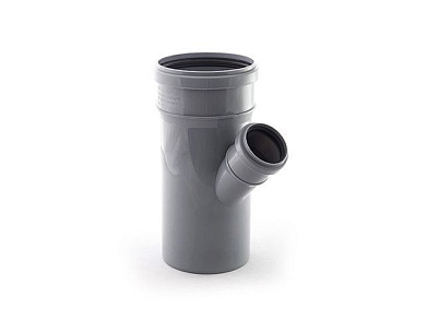 Тройник ВК 110/50х45 РТП, для внутренней канализации РосТурПласт 36573