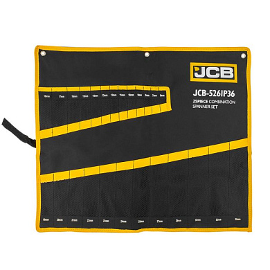 Органайзер тканевый для набора ключей 25 пр . JCB JCB-5261P36-P