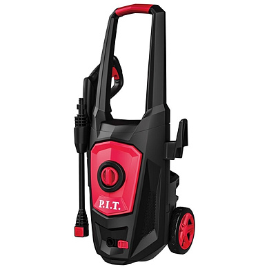 Мойка высокого давления, 1800 Вт, 140 бар,120 л/ч, колеса, бачок д/пены PIT PHP140-C1
