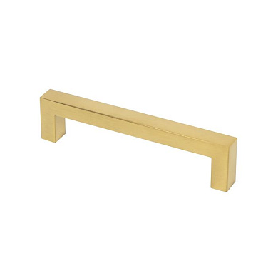 Ручка меб. скоба мет. BASE 160, шлифованное золото, AKS 112414