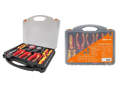 Набор диэлектрического инструмента №2 11 пр 1000В TDM SQ1017-0102