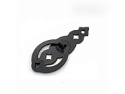 Ручка мебельная Классика РВ-105 черный матовый Starfix SMP-75473-1