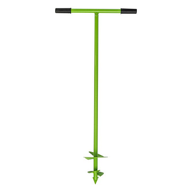 Бур садовый шнековый, 1085 мм, диаметр 150 мм, Россия Сибртех 64398