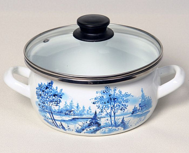 Кастрюля 5,0л (сфера) Сантэкс 1-2450112(Бл)(13)