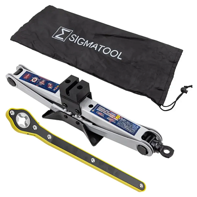 Домкрат механический ''ромб'' 2 т, 115-400 мм SIGMATOOL Sigmatool-10152A