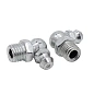 Пресс-масленка 8 мм угловая, 90°, комплект 10 шт. RockForce RF-GN-01-90-8MM