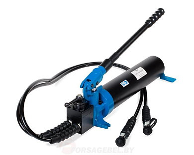 Помпа гидравлическая ручная двустороннего действия с увеличенным объемом маслобака КВТ ПМР-7020-К2