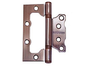 Петля накладная без врезкиАЛЛЮР 100х75 2BB AC БЛИСТЕР 2,5мм медь 2 шт УЗК 1043