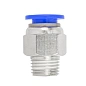 Фитинг для пластиковых трубок 10 мм-наружная резьба 1/4" RockForce RF-SPC10-02
