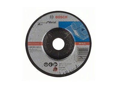 Круг зачистной 125х6x22.23 мм Standard for BOSCH 2608603182