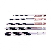 Набор сверл по дереву, 4-5-6-8-10 мм, 5 шт, шестигранный хвостовик, Matrix 70283