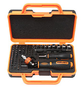 Набор отверток реверсивных поворотных для ювелирных работ, с комплектом бит и головок 69 пр. BaumAuto BM-30314269