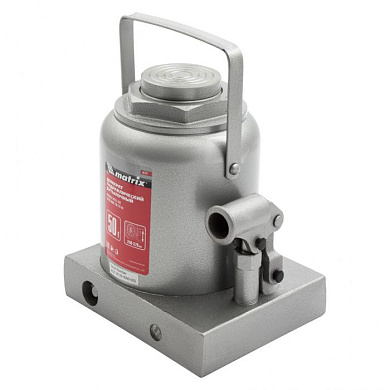 Домкрат гидравлический бутылочный, 50 т, высота подъема 236-356 мм Matrix Master