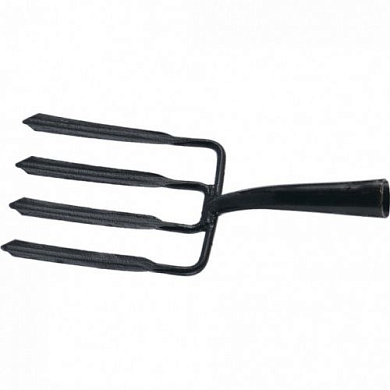 Вилы 4-х рогие, копальные, 190 х 220 мм, кованые, без черенка, Арти Россия 63838