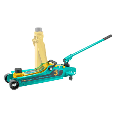 Домкрат подкатной гидравлический 3 т, 85-385 мм, низкопрофильный с поворотной ручкой ILOforce IF-T825010