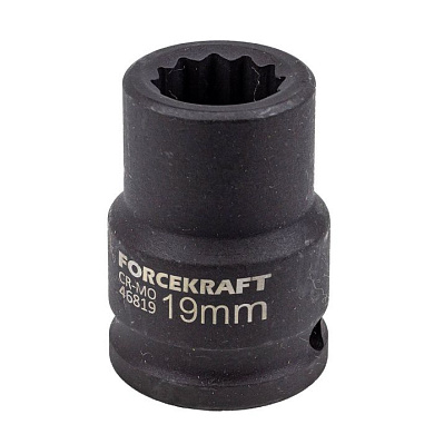 Головка ударная 19 мм 3/4" 12-гр. ForceKraft FK-46819