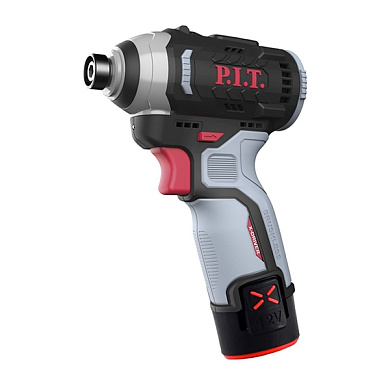 Винтоверт IMPACT аккум. Бесщёточный, 12В, 120Нм, 3 ск, HEX 1/4", 2 акб, ЗУ PIT PSD12K-120A/2