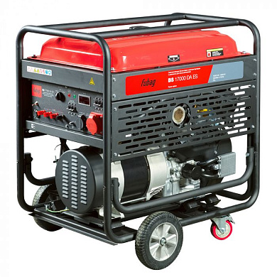 Генератор бензиновый BS 17000 DA ES с электростартером и коннектором автоматики Fubag 641058