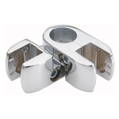 Соединитель стекло/плита к трубе d25 (553) петельный (с вкладышами), вакуум AKS 38215