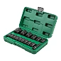 Набор ударных глубоких головок 10-36 мм 1/2'' 6-гр&12-гр 16 пр Forsland Forsland-4177-5MPB