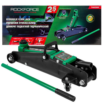 Домкрат подкатной гидравлический 2.5 т, 135-387 мм RockForce RF-TH22502