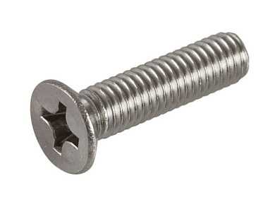 Винт М4х30 мм потай. головка, нерж. сталь A2, DIN 965 50 шт в зип-локе Starfix SMZ1-61435-50