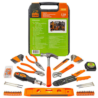 Набор инструментов 129 пр. ISMA ISMA-10129