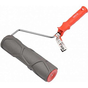 Валик структурный декоративный полиуретановый с ручкой 250х70 мм, каменная стена Yato YT-51961