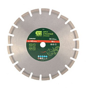 Диск алмазный 350 х 25.4 мм, "Асфальт", сухой/мокрый рез Сибртех 731013