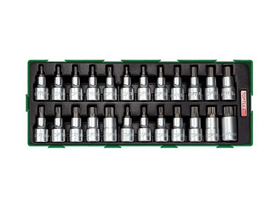 Набор головок-бит 24 пр. в ложементе Toptul GTA2414