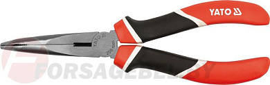 Тонкогубцы загнутые 200 мм CrV55 Yato YT-1946