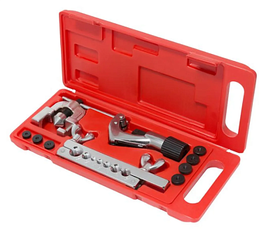 Набор для развальцовки труб 3/16'', 1/4'', 5/16'', 3/8'', 7/16'', 1/2'', 5/8" 10 пр Forsage F-656A