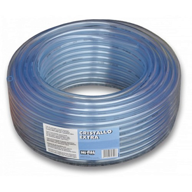 Шланг ПВХ CRISTALLO EXTRA 13х17 мм (отгружается бухтой 50м), Италия Bradas IGCE13*17/50