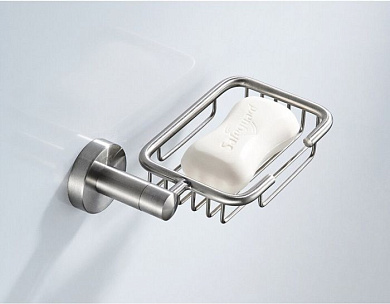 Мыльница, нержавеющая сталь SUS 304, сатин Ledeme L71702-1