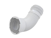 Гибкая подводка для выпуска унитаза, Alcaplast A97-BL-01